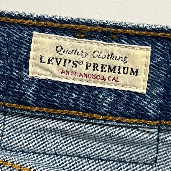 LEVI’S 501 Denim Jeans 100% Cotton Button Fly Size 28 x 30 NEW NWT - Picture 4 of 11